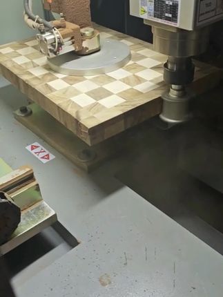 进口胡桃木棋盘格菜板站立式抗菌防霉砧板实木砍剁双面案板#菜板 #砧板 #案板 #整木菜板 #实木菜板