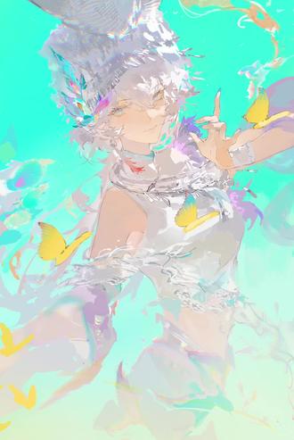 求变成绘圈red焚决#绘画 #插画 #崩坏星穹铁道 #爻光 #绘画过程