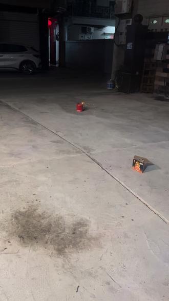 30扣的烟花放出大烟花的效果#烟花秀