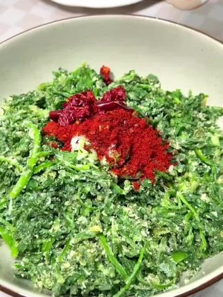 #美食制作分享 #荠菜 荠菜疙瘩。喜欢吃荠菜的朋友可以看看 很好吃哦