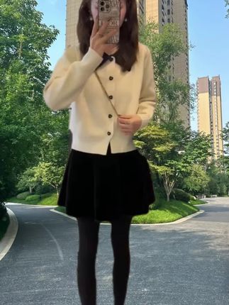 #时尚穿搭#秋季穿搭#新款#上衣#半身裙