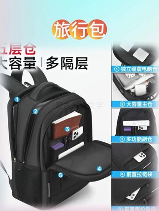 还在纠结选什么包吗?来看看这个吧!它是专为上班族和学生党设计的大容量双肩包,采用防泼水的设计,可以有效保护你的电子设备。还有独立的电脑隔层,最多能装下十七寸的笔记本电脑,而且它的承重能力也很强,无论是上班还是上学都能轻松应对。喜欢的话就赶紧下单吧!#包包推荐 #学生党必备 #买车攻略 #买车必看 #买车攻略新手必看