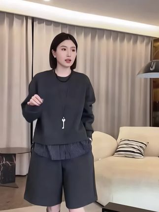 #套装#面料柔软舒适#时尚#品质女装 #显瘦穿搭