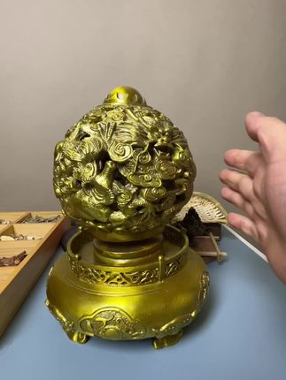 #九转乾坤鼎 ##时来运转 #开业送礼 #工艺品 #办公室摆件