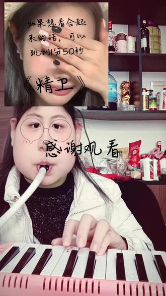 放假快乐!#精卫 #精卫DJ #精卫口风琴 #口风琴 #自学