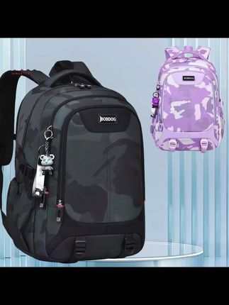 #木森#木森大舞台 #双肩包 #背包#学生书包 木森巴布豆新款男生大容量女初中生高中生旅行小学生双肩背包