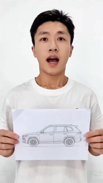 10个步骤,把废纸箱变成吉利星越L SUV模型 #真实生活分享计划 #手工制作 #吉利汽车 #吉利星越l #星越l @抖音创作灵感