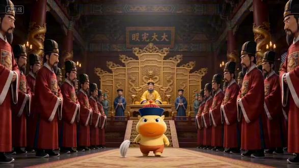 #噜噜#水豚噜噜 #AI #皇帝