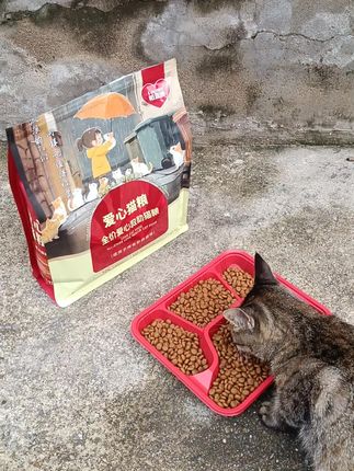 #帕蓝姆爱心救助猫粮#爱心猫粮