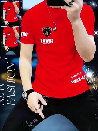 通勤搭西裤,利落感拉满;休闲配牛仔裤,松弛感爆棚,一件就能承包整个夏天的自在与帅气。#潮流穿搭 #潮牌男装 #潮流时尚短袖T恤 #夏日通勤休闲穿搭 #品质男装