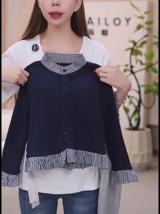 女童针织外套春秋款2025新款洋气时髦女孩开衫儿童毛衣秋装#生女儿就是用来打扮的 #高品质童装 #针织开衫穿搭 #童装