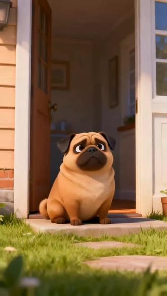 0-3岁哄娃儿歌《一只哈巴狗》一只哈巴狗 坐在家门口#儿歌动画 #儿歌100首最火 #创作者扶持计划 #哄娃神曲 #儿童歌曲抖音最火儿歌