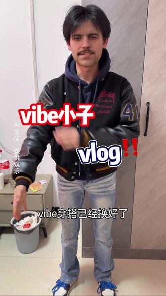 vibe小子的日常😂👌#vibe #穿搭 #vlog