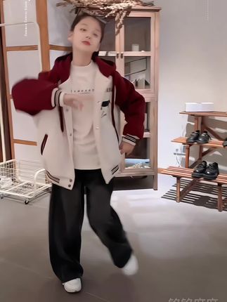 #女童外套 #秋季外套 #女童穿搭 #休闲外套#初秋一周不重样穿搭