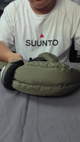 加厚羽绒填充滑雪帽雷锋帽##