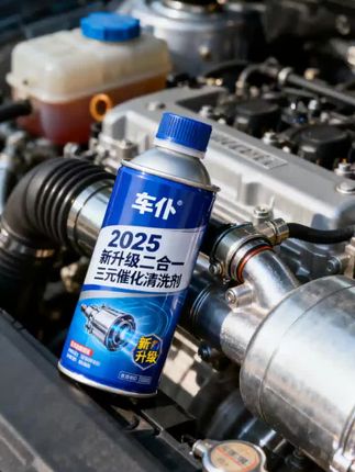 #还在为车子动力不足、油耗飙升烦恼吗?车仆2025新升级二合一三元催化清洗剂来救场!#好物推荐🔥