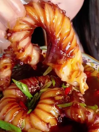 章鱼足#嘎嘎过瘾,