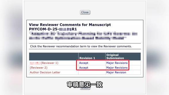 审稿人两个,从大修到接受神同步#论文发表 #sci #国际期刊 #paper #文献