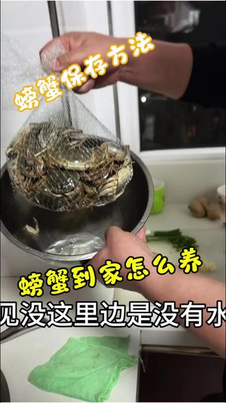 #螃蟹🦀 #美食 #送礼#盘锦河蟹#上热门@云锦生鲜店 螃蟹存储按我方法来