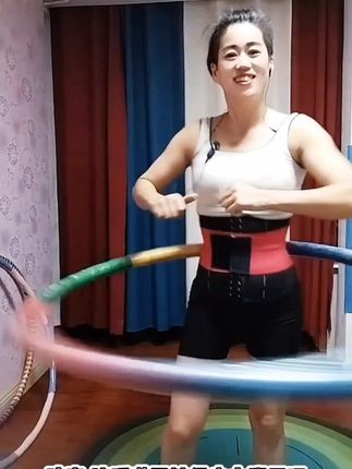 #瘦下来做最美的自己 #生命在于运动一起锻炼吧 #大肚腩变小蛮腰 #呼啦圈转起来