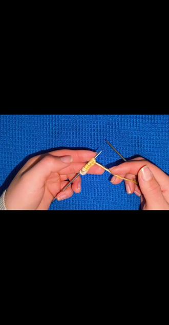 平针编织方法#毛线 #手工制作 #手工编织