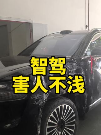 智驾害人不浅 #创作者扶持计划 #热门#智驾 #新能源汽车 #买车那点事儿