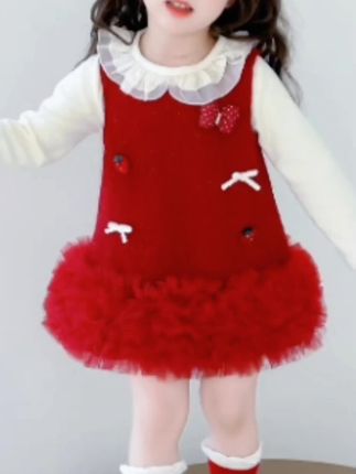 【2025女童炸街潮服独特洋气韩版春秋女童俏皮精致公主风连衣裙套装】#童装上新 #甜美穿搭 #生女儿就要这样穿 #超萌可爱宝贝 #儿童公主裙