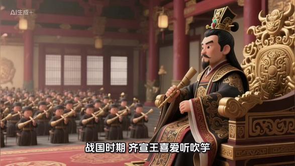 #每日分享 #亲子教育 #历史故事 成语故事滥竽充数