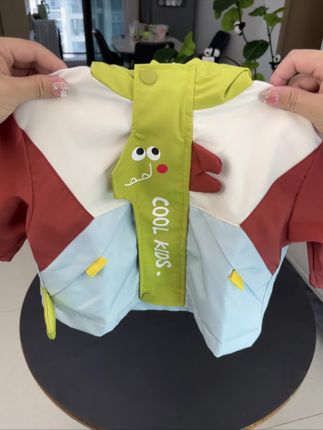 #高品质童装 #萌宝穿搭 #外套 #冲锋衣外套 #潮流穿搭