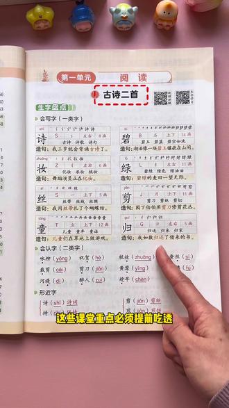 #二年级下册 不能只读读课文写写生字了,准备这本带重点的#同步学练一本通 全册考点都总结好了,轻松打好基础#学霸秘籍