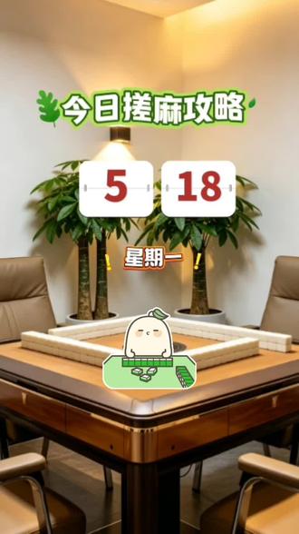 五月十八,搓麻攻略。#麻将麻将抖起来 #麻将#麻将技巧#麻将红黑日历