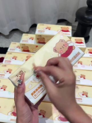 #强烈推荐 #卫生纸啊啊啊!黄小熊的包装我真的太爱了!关键这价格就到手24大包抽纸!趁划算快冲快冲!#黄小熊pro印花抽纸 #生活用纸 #大包抽纸推荐