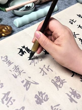 #毛笔字 #沁园春雪