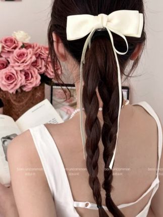 飘带蝴蝶结发夹女低懒人盘发鸭嘴夹后脑勺抓夹发饰抓夹子#飘带蝴蝶结发夹 #后脑勺鸭嘴夹 #发夹发饰 #蝴蝶结发夹 #好物推荐