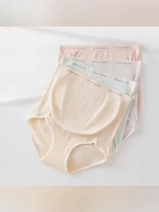 孕妇内裤高腰托腹无痕专用孕中晚期早期大码怀孕开叉款纯棉裆女#爆款推荐#辣妈定制