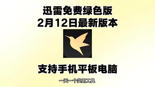 《黑鱼大全》迅雷免费绿色版2月12日最新版本安装教程#迅雷会员 #迅雷白金会员 #迅雷免费版 #迅雷会员免费版