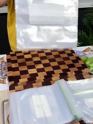 密封保鲜袋双筋密封袋冰箱收纳袋防串味#保鲜袋 #密封袋 #收纳袋