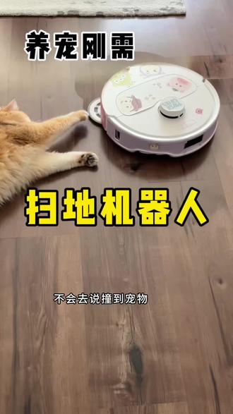 后悔买扫地机器人了 #养宠人的实用好物 #扫地机器人 #好物分享 #让生活变美好的小家电 #家有萌宠