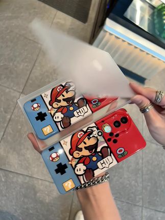 回忆杀~超级可爱的马里奥手机壳~#这个手机壳真的长在我心巴上了 #可爱手机壳#防摔手机壳