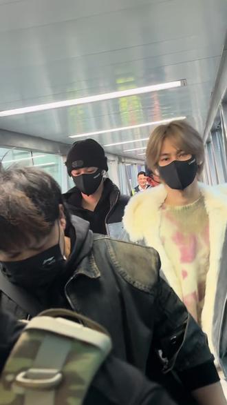 竹马宝宝到深圳啦~#张真源 #严浩翔 #接机 #翔源