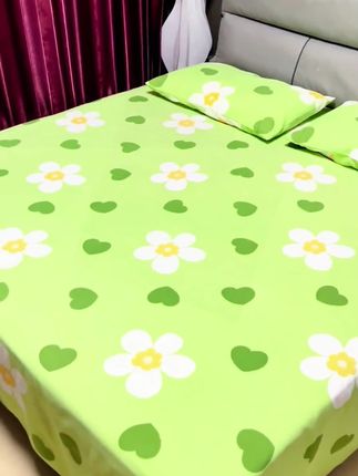 #细纱老粗布 #床单三件套 #透气软凉席 #床上用品 #床单枕套