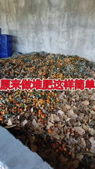 原来做堆肥这样简单!#酵素 #大健康#田园生活 #土壤改良#生态种植