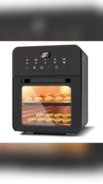 #家用多功能空气炸烤箱#厨房好物 #空气炸烤箱 全家烹饪需求,一台就能搞定。扬子空气炸烤箱真没吹,空气炸锅烤箱、微波炉、烧烤炉、四合一烤鸡翅,做烘焙都在行。三十升大容量加双层烤盘,聚餐一锅搞定!全金属内胆无异味,新品优惠中!一台顶多台入手超合适,赶紧冲!全家烹饪需求,一台就能搞定。扬子空气炸烤箱真没吹,空气炸锅烤箱,微波炉、烧烤炉,四合一烤鸡翅做。