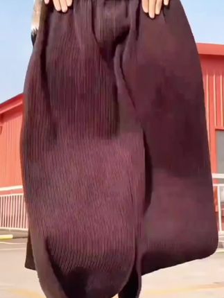 加绒加厚包臀半身裙韩版松腰高腰欧棉绒女秋冬直筒休闲长裙女#加绒加厚 #半身裙 #休闲减龄穿搭 #超便宜超划算 #谁穿谁好看