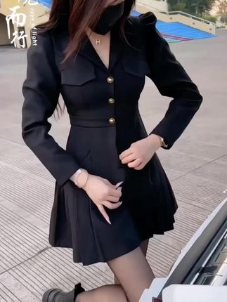 #显高显瘦穿搭 #气质穿搭 #显瘦穿搭 #时尚套装 #秋季穿搭
