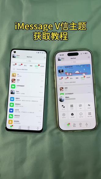《冰冰江雪》iMessage微信主题设置#iMessage微信主题 #iMessage主题 #微信主题怎么设置 #微信主题