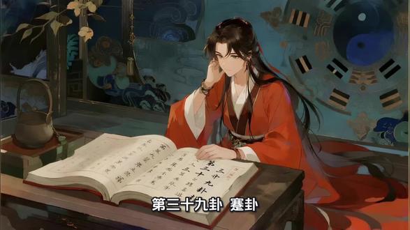 今日读易经,蹇卦#国学文化 #读书 #阅读