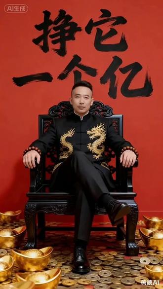 #正能量 #变身就得来点与众不同的 #马年挣它一个亿#心有多大舞台就有多大