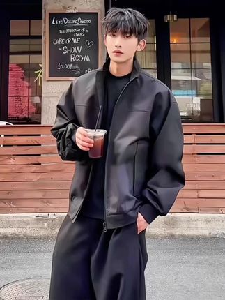 夹克外套来了#高级感穿搭 #穿搭ootd #男士穿搭分享 #男生穿衣搭配 #休闲穿搭