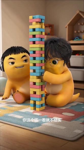 #AI人物和解故事 #看海#水姐#奶龙